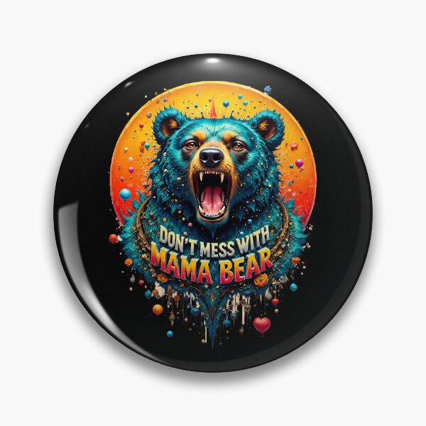 Item preview, Pop Art Mama Bear Roar designed and sold by ArtCreator2023.