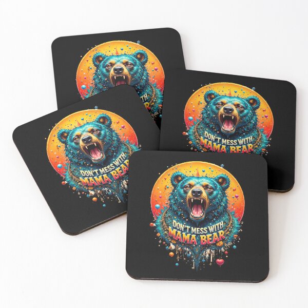 Item preview, Pop Art Mama Bear Roar designed and sold by ArtCreator2023.