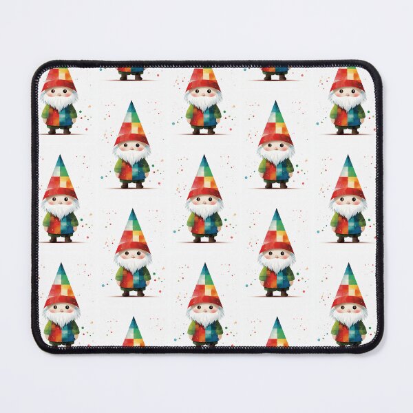 Item preview, Cheerful gnome designs in contemporary style designed and sold by Piotrek0001.