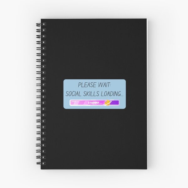 Item preview, Please Wait Social Skills Loading designed and sold by suescircus.