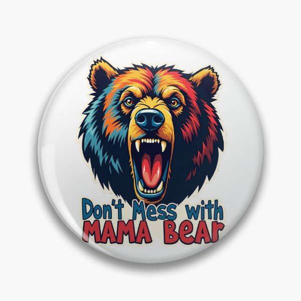 Item preview, Colorful Mama Bear Strength designed and sold by ArtCreator2023.