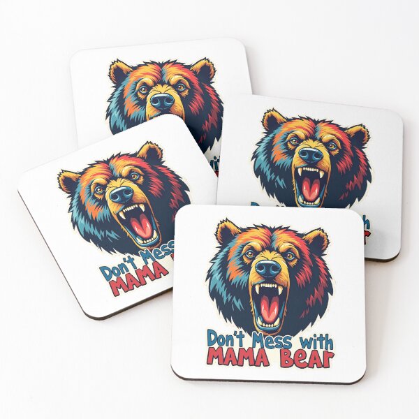 Item preview, Colorful Mama Bear Strength designed and sold by ArtCreator2023.