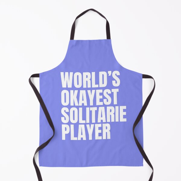 Item preview, World's Okayest Solitaire Player - White designed and sold by Cutsandsparks.