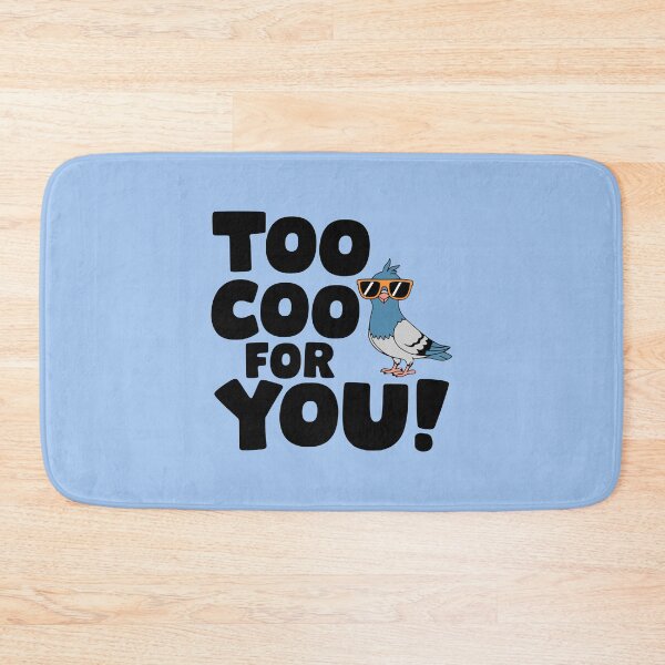 Item preview, Too Coo For You! Cute Pigeon Puns designed and sold by PMCreative.