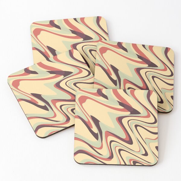 Item preview, Sage & Peach Fall Color Swirl designed and sold by TondoMeander.