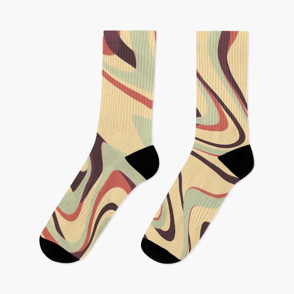 Item preview, Sage & Peach Fall Color Swirl designed and sold by TondoMeander.