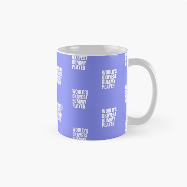 Item preview, World's Okayest Rummy Player - White designed and sold by Cutsandsparks.