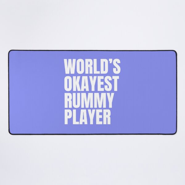 Item preview, World's Okayest Rummy Player - White designed and sold by Cutsandsparks.