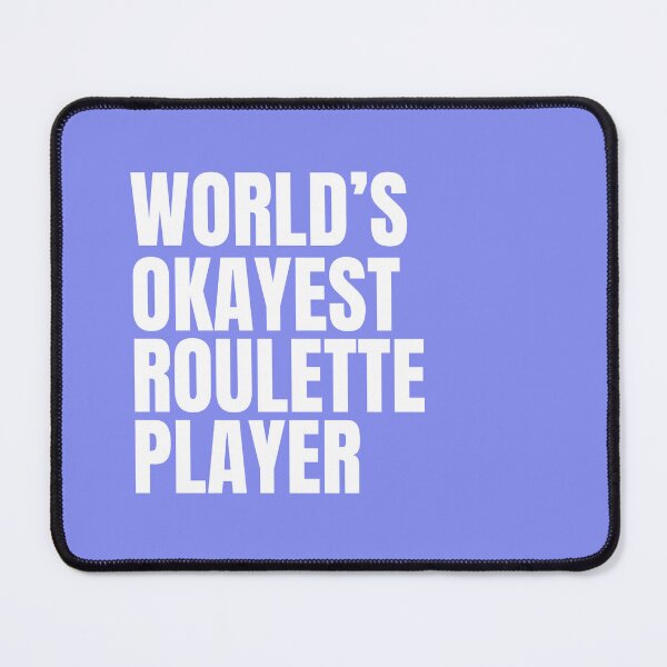 Item preview, World's Okayest Roulette Player - White designed and sold by Cutsandsparks.
