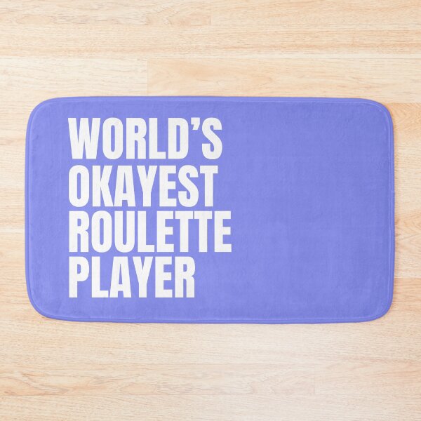 Item preview, World's Okayest Roulette Player - White designed and sold by Cutsandsparks.