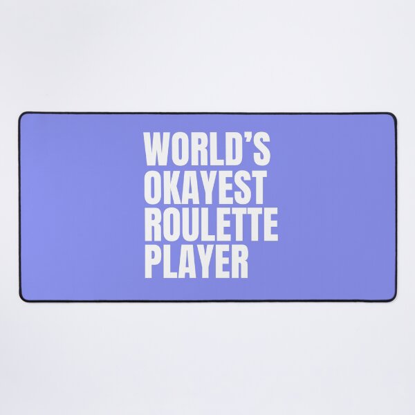 Item preview, World's Okayest Roulette Player - White designed and sold by Cutsandsparks.