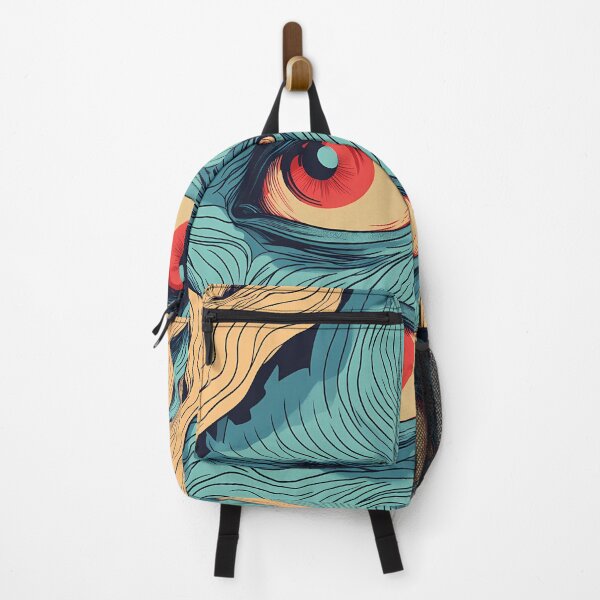 Item preview, Psychedelic Skull - Abstract Surreal Art designed and sold by Abystoic.