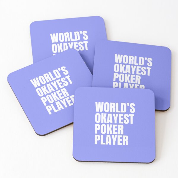 Item preview, World's Okayest Poker Player - White designed and sold by Cutsandsparks.