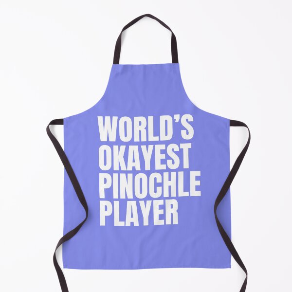 Item preview, World's Okayest Pinochle Player - White designed and sold by Cutsandsparks.