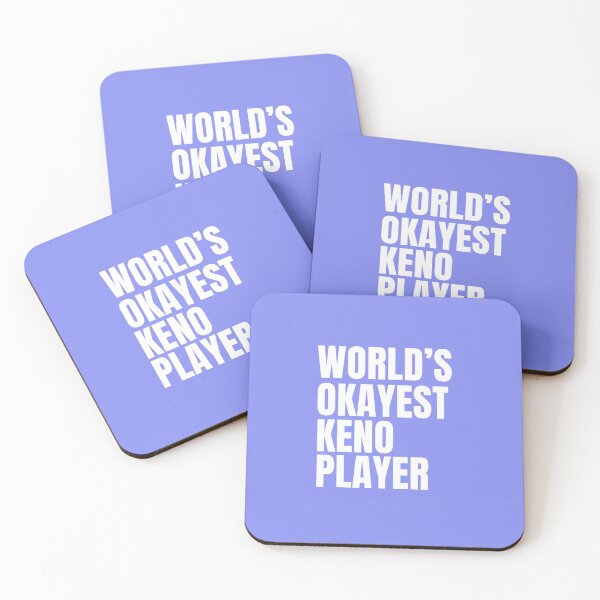 Item preview, World's Okayest Keno Player - White designed and sold by Cutsandsparks.