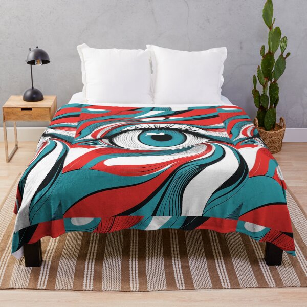 Item preview, Psychedelic Face- Abstract Surreal Art III designed and sold by Abystoic.