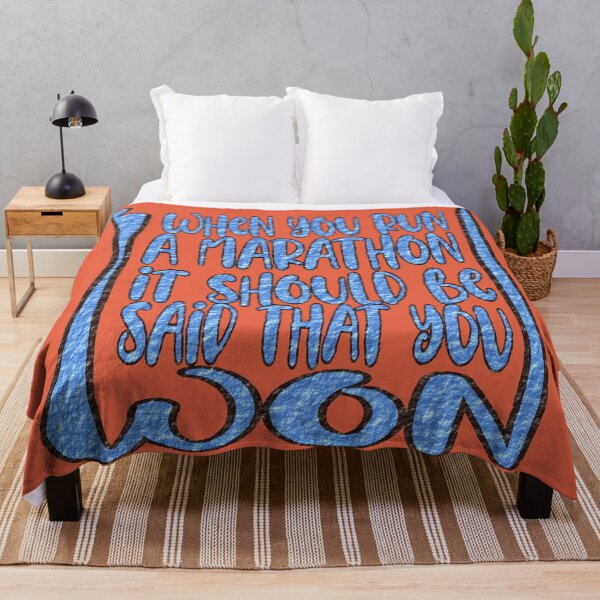 Item preview, When You Run a Marathon, It Should Be Said That You Won – Running Motivation & Fitness Design – Runner Gift designed and sold by sednalafandy79.