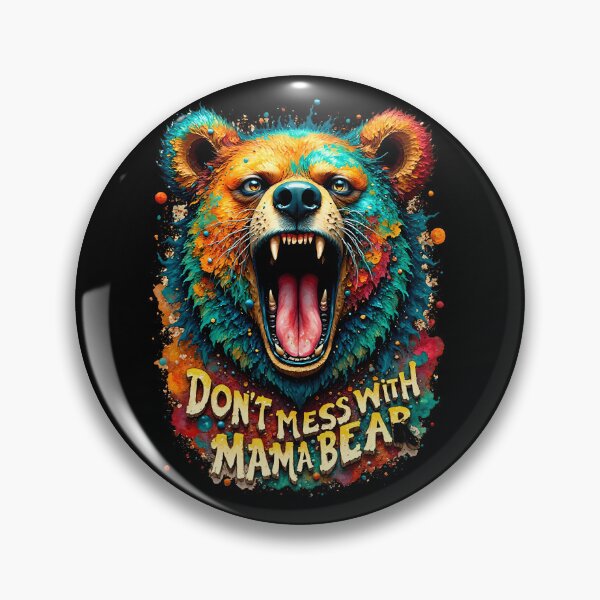 Item preview, Fearless Mama Bear Design designed and sold by ArtCreator2023.