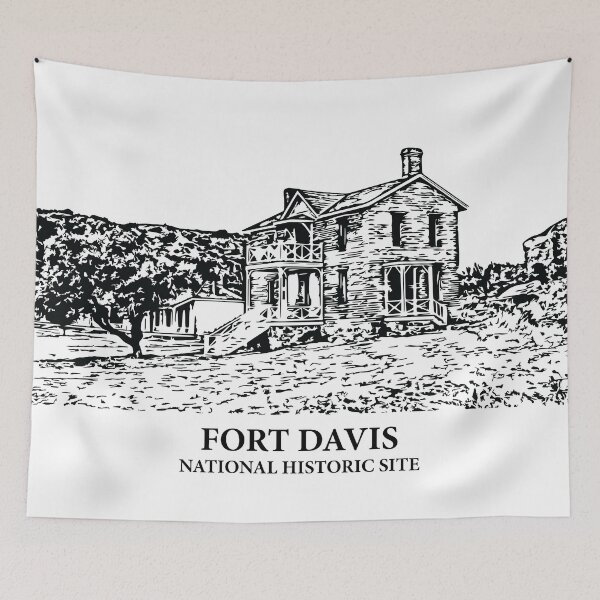 Item preview, Fort Davis National Historic Site designed and sold by Lakeric Cityscapes.
