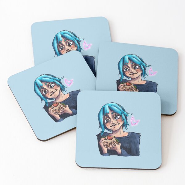 Item preview, Blue hair girl designed and sold by LaPika.