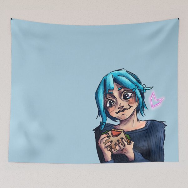 Item preview, Blue hair girl designed and sold by LaPika.