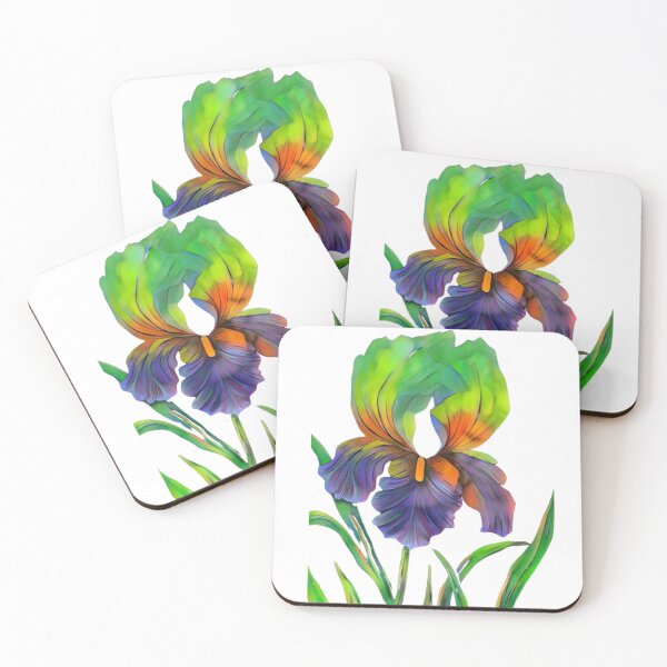 Item preview, iris in the play of colors of a spring morning designed and sold by PinkishGlasses.