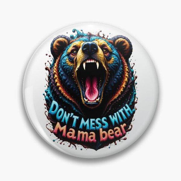 Item preview, Vibrant Mama Bear Energy designed and sold by ArtCreator2023.