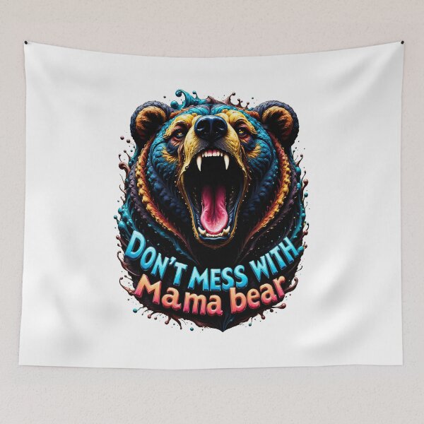 Item preview, Vibrant Mama Bear Energy designed and sold by ArtCreator2023.