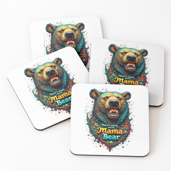 Item preview, Mama Bear: Protector and Warrior designed and sold by ArtCreator2023.