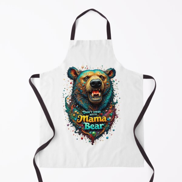 Item preview, Mama Bear: Protector and Warrior designed and sold by ArtCreator2023.