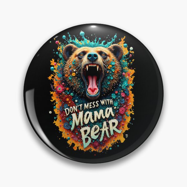Item preview, Unstoppable Mama Bear Strength designed and sold by ArtCreator2023.