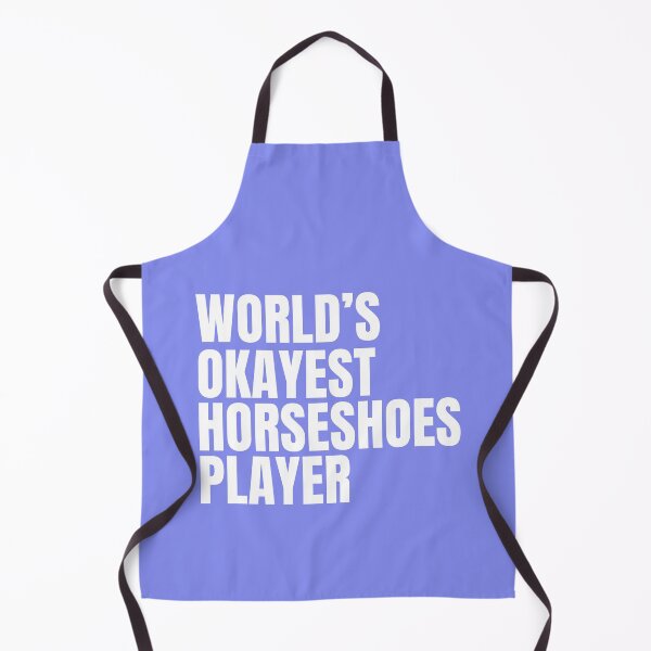 Item preview, World's Okayest Horseshoes Player - White designed and sold by Cutsandsparks.