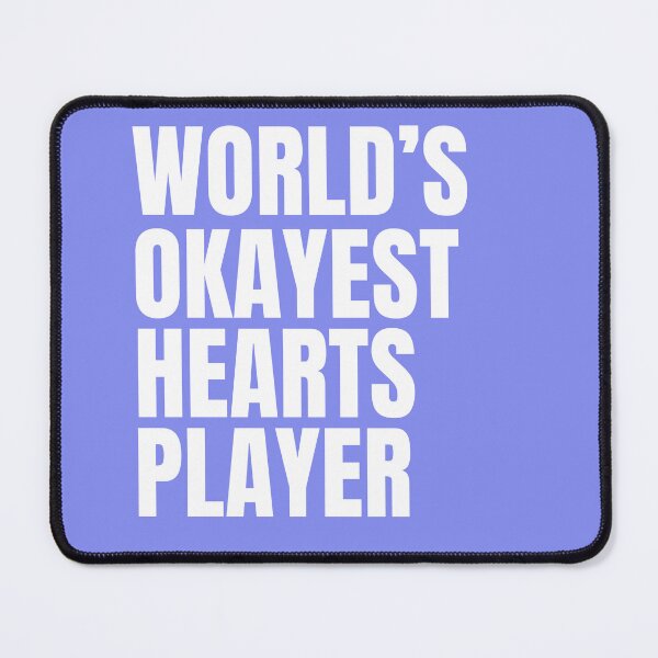 Item preview, World's Okayest Hearts Player - White designed and sold by Cutsandsparks.