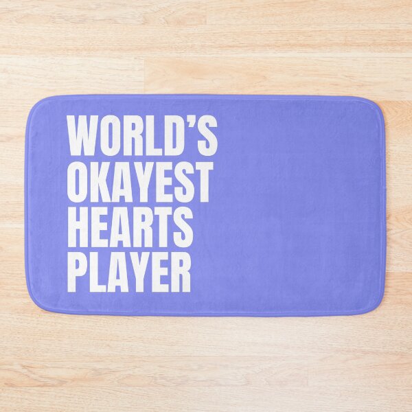 Item preview, World's Okayest Hearts Player - White designed and sold by Cutsandsparks.