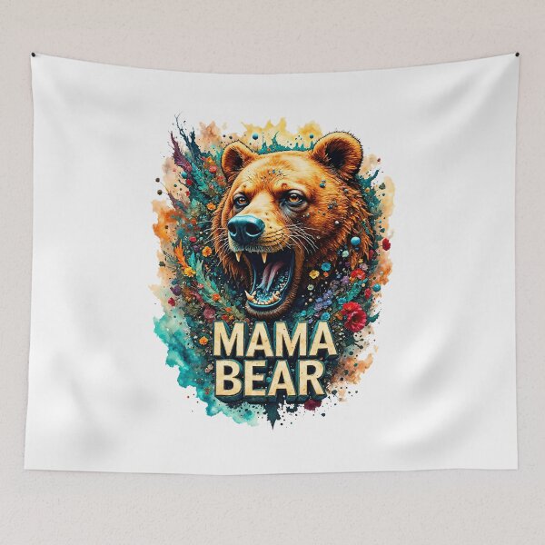 Artikelvorschau, Mama Bear: Fierce and Loving entworfen und verkauft von ArtCreator2023.