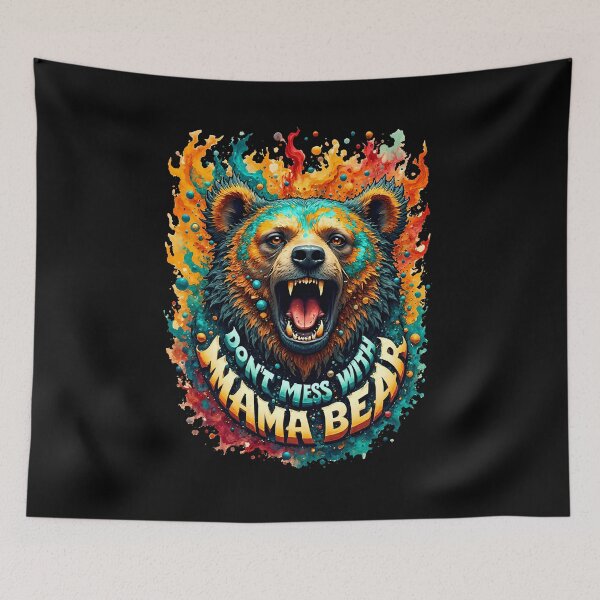 Item preview, Roar of a Mama Bear designed and sold by ArtCreator2023.