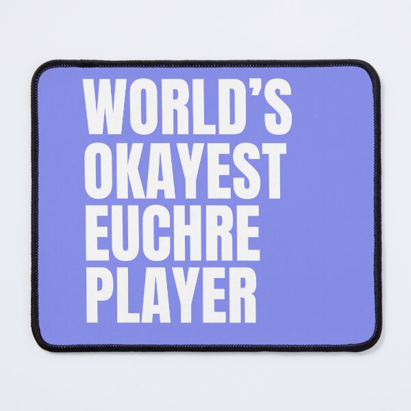 Item preview, World's Okayest Euchre Player - White designed and sold by Cutsandsparks.