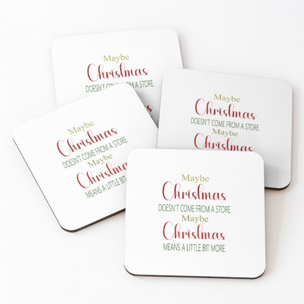 Item preview, Maybe Christmas doesn't come from a store designed and sold by designing01Ar3.