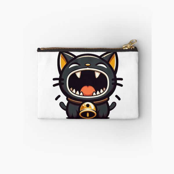 Item preview, Black Cat Meowing,  designed and sold by CeammiShop.