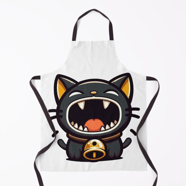Item preview, Black Cat Meowing, designed and sold by CeammiShop.