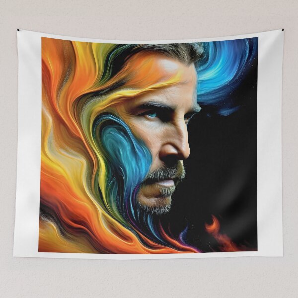 Item preview, Christian Bale in dark mode designed and sold by bogfl.