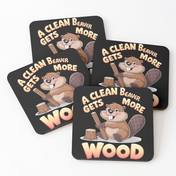 Item preview, Copy of A clean beaver gets more wood - Nice beaver - Beaver squad - Beaver lover - Beaver vibes - Soggy beaver designed and sold by JansenGS.