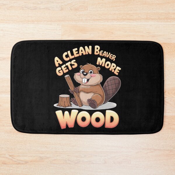 Item preview, Copy of A clean beaver gets more wood - Nice beaver - Beaver squad - Beaver lover - Beaver vibes - Soggy beaver designed and sold by JansenGS.