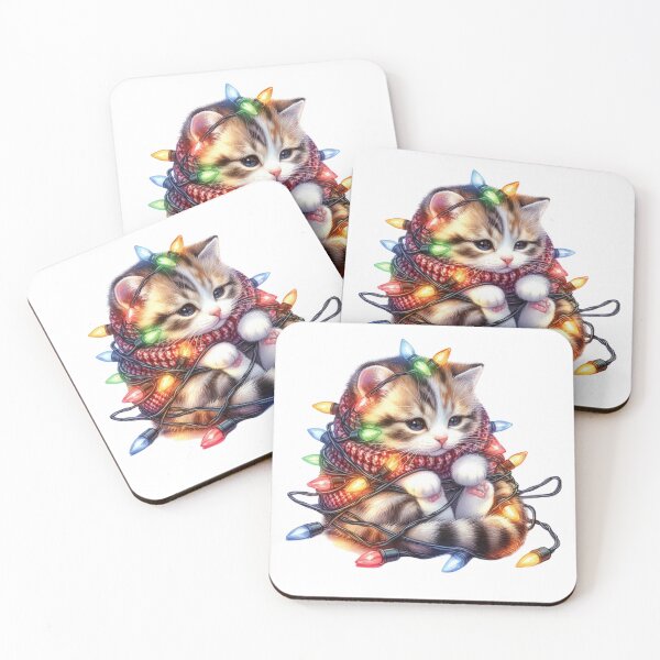 Item preview, Festive Kitty designed and sold by JonysCreativeDesigns.