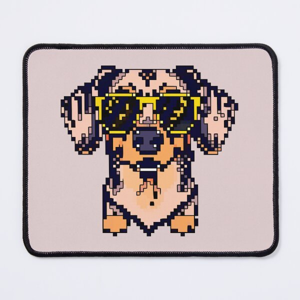 Item preview, Pixel Dachshund Delight designed and sold by NaturePixel.