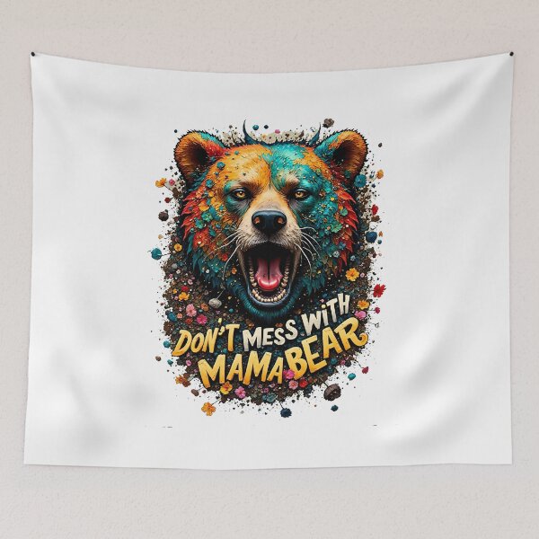 Artikelvorschau, Strength of a Mama Bear entworfen und verkauft von ArtCreator2023.