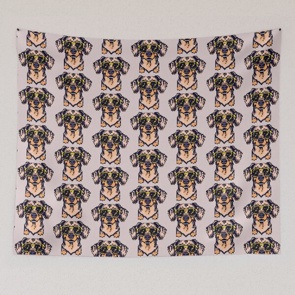 Item preview, Pixel Dachshund Delight designed and sold by NaturePixel.