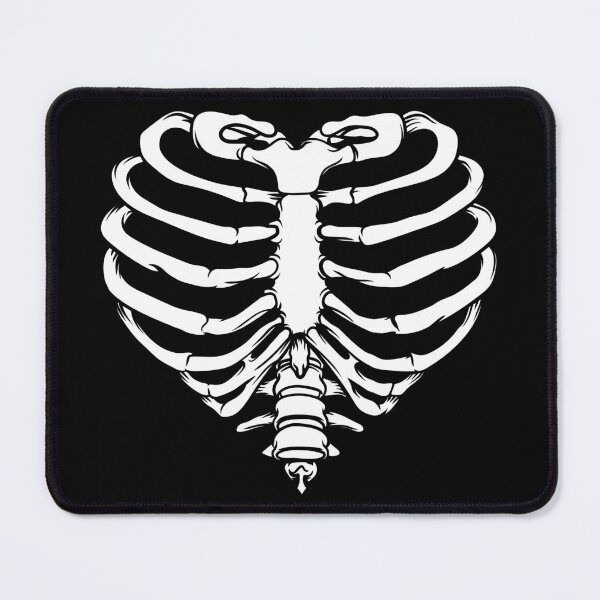 Item preview, Heart Shape Skeleton Rib Heart designed and sold by OniPicturesShop.