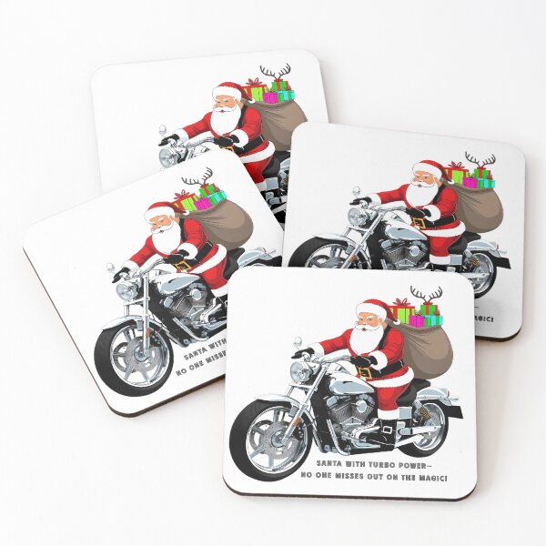 Item preview,  Santa with turbo power—no one misses out on the magic! designed and sold by AnnaTymosh.