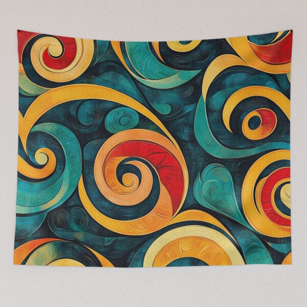 Item preview, New Zealand Māori Paua Pattern Koru Design 158 designed and sold by GrinGalore.